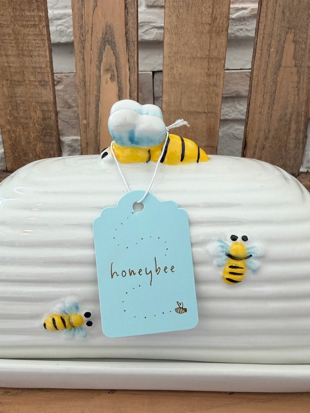 🆕 Honeybee 🐝 Ceramic Butter Dish! - Picture 5 of 7